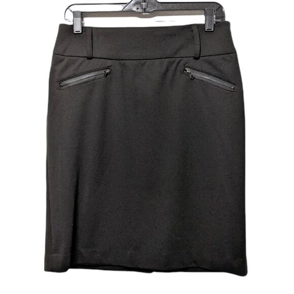 NWT SANDRO Zipper Pencil Skirt 8 - Picture 6 of 6